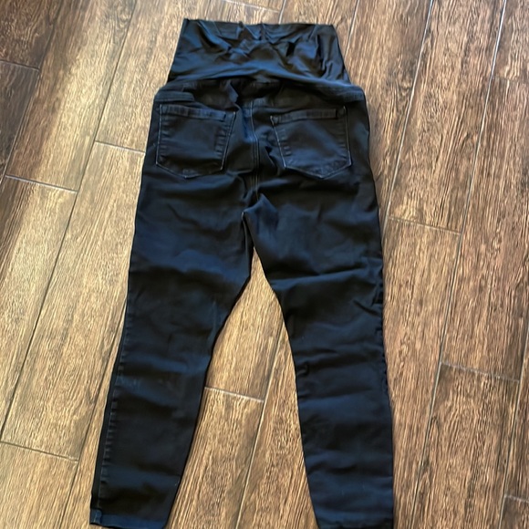 Black Jean Leggings - Picture 2 of 3